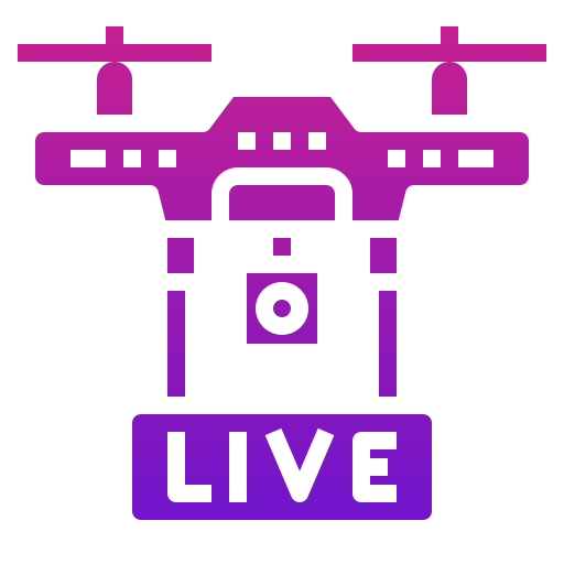 drone Generic Flat Gradient icona