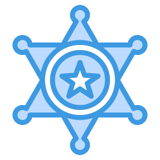 sheriff itim2101 Blue icon