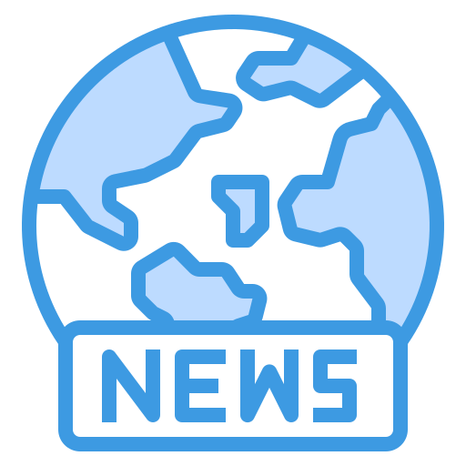 뉴스 itim2101 Blue icon