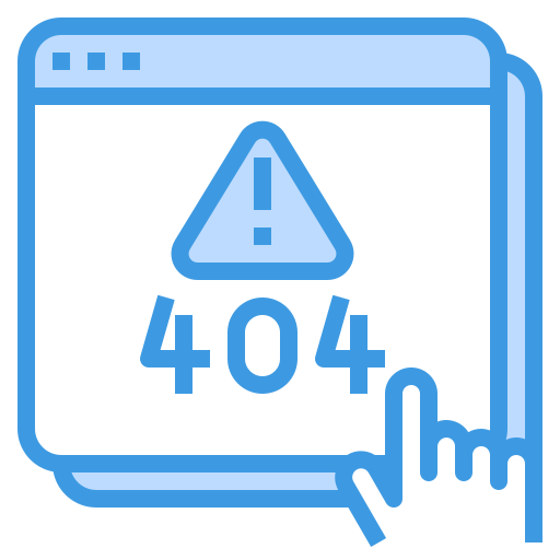 404 fehler itim2101 Blue icon