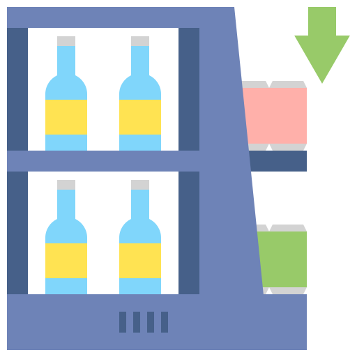 tappo di chiusura Flaticons Flat icona