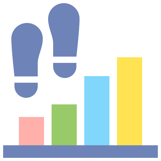 circulation piétonne Flaticons Flat Icône