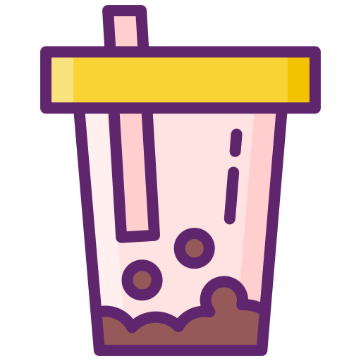 boba Flaticons Lineal Color icoon