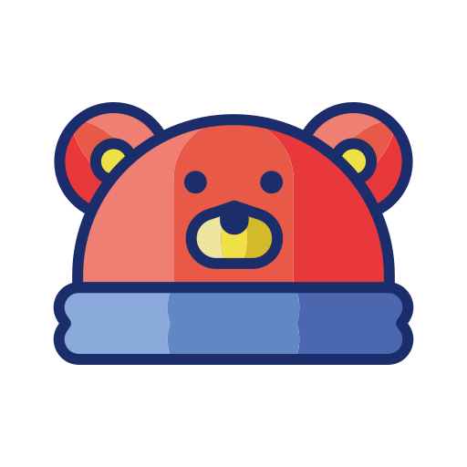 Baby hat Flaticons Lineal Color icon