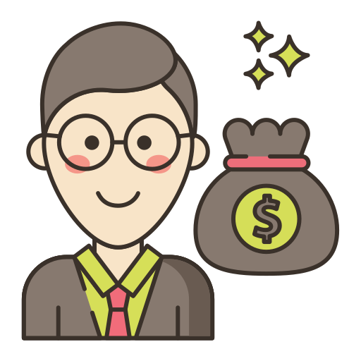 investor Flaticons Lineal Color icon