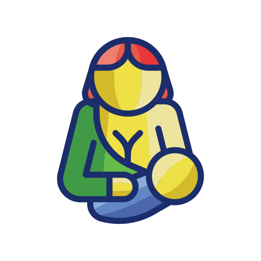 Breastfeeding Flaticons Lineal Color icon