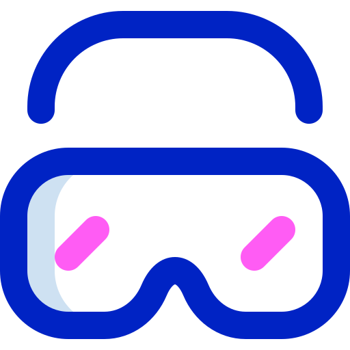 Safety goggles Super Basic Orbit Color icon