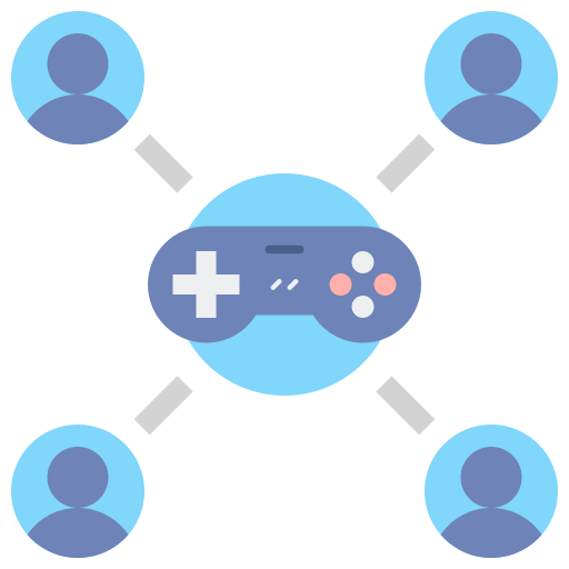 Multiplayer Flaticons Flat icon
