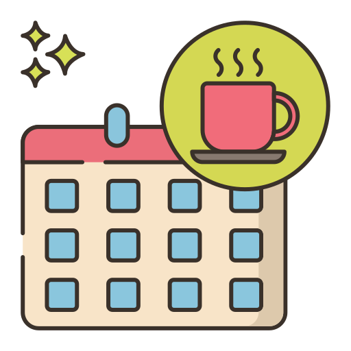 zeitplan Flaticons Lineal Color icon