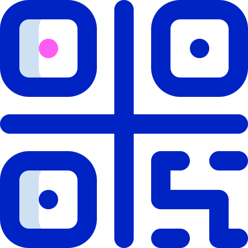 qr 코드 Super Basic Orbit Color icon