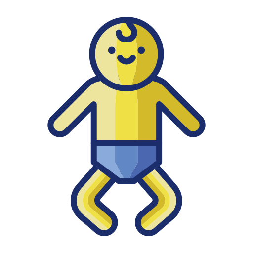 Infant Flaticons Lineal Color icon