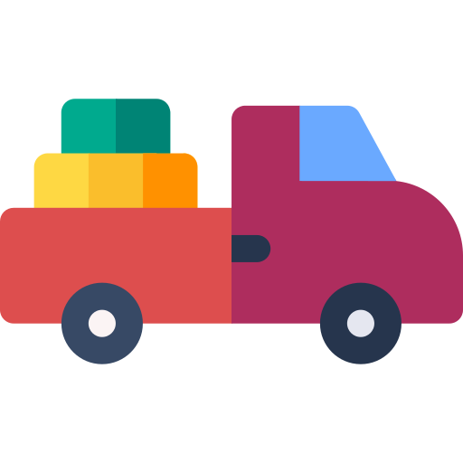 pickup-auto Basic Rounded Flat icon