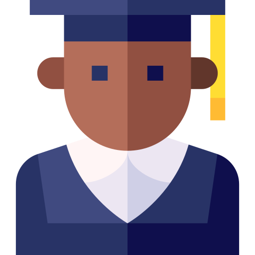 Graduate Basic Straight Flat icon