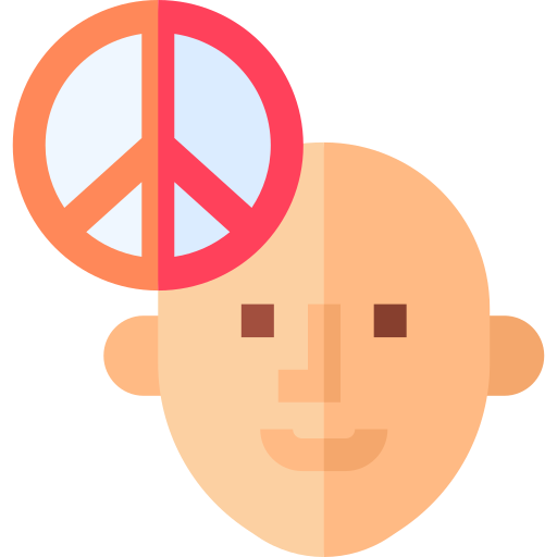 Pacifism Basic Straight Flat icon