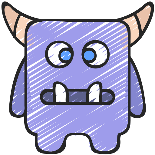 monstruo Juicy Fish Sketchy icono