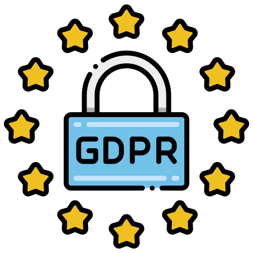 gdpr Flaticons Lineal Color icon