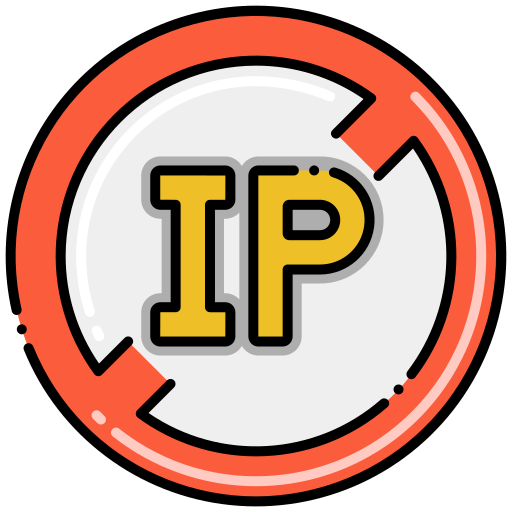 ip 주소 Flaticons Lineal Color icon