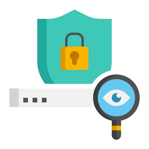 data encryptie Flaticons Flat icoon