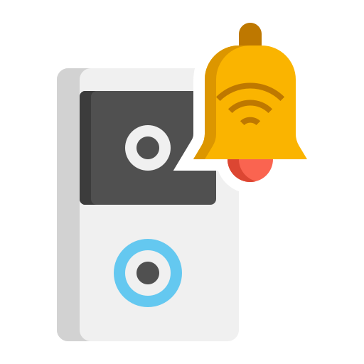 Doorbell Flaticons Flat icon