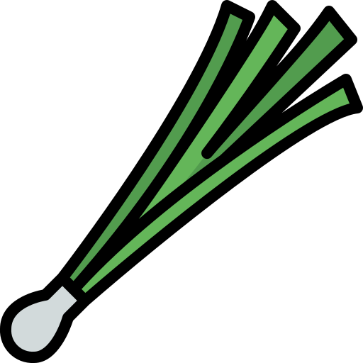 Зеленый лук Generic Outline Color иконка