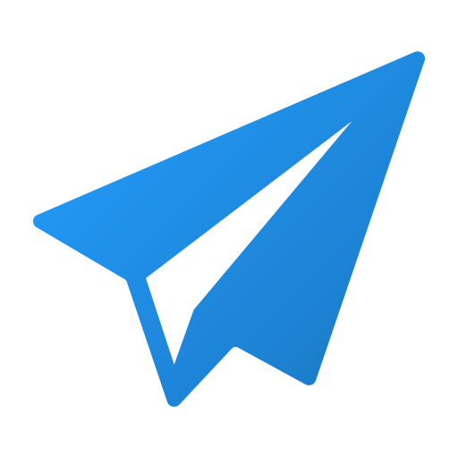 Telegram Generic Flat Gradient icon