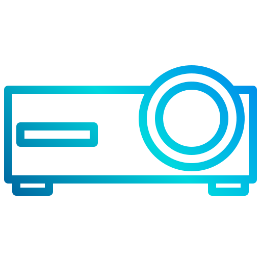 Projector xnimrodx Lineal Gradient icon