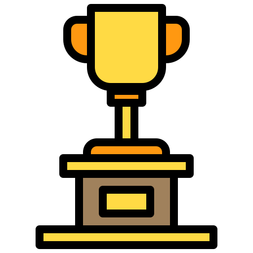 trofeo xnimrodx Lineal Color icono