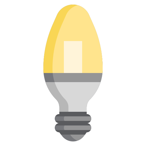 Led bulb Surang Flat icon