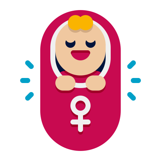 女の赤ちゃん Flaticons Flat icon