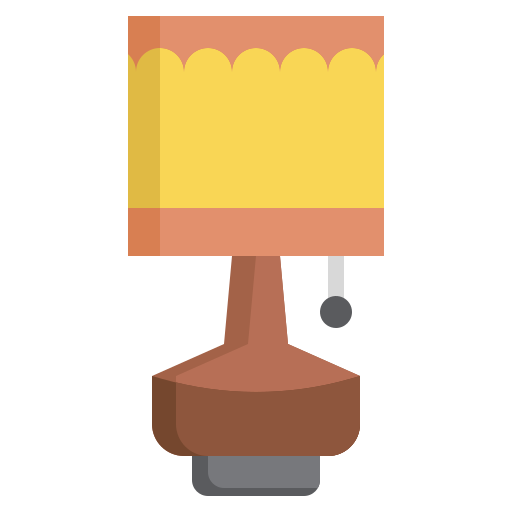 Table lamp Surang Flat icon