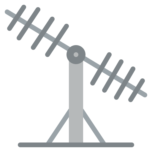 Antenna Iconixar Flat icon