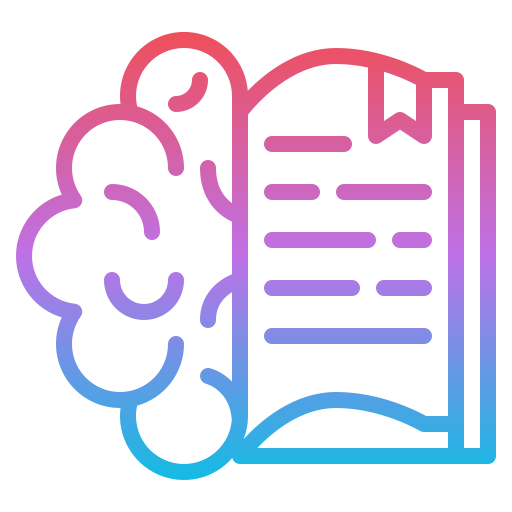formazione scolastica Iconixar Gradient icona