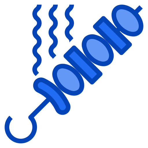 バーベキュー Generic Blue icon