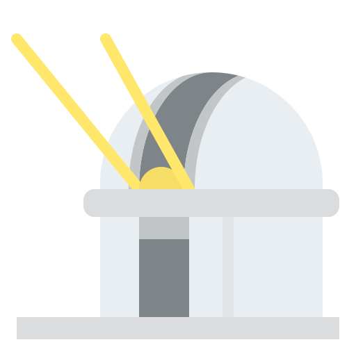 Observatory Iconixar Flat icon