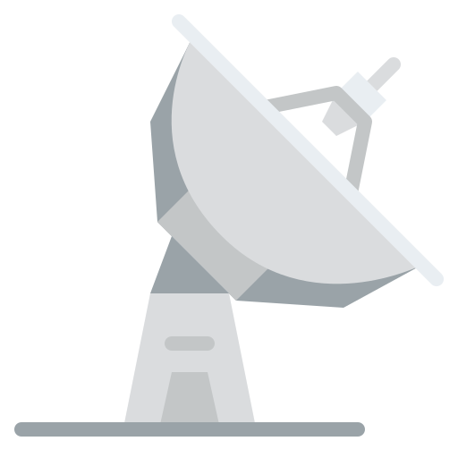 satellitenschüssel Iconixar Flat icon