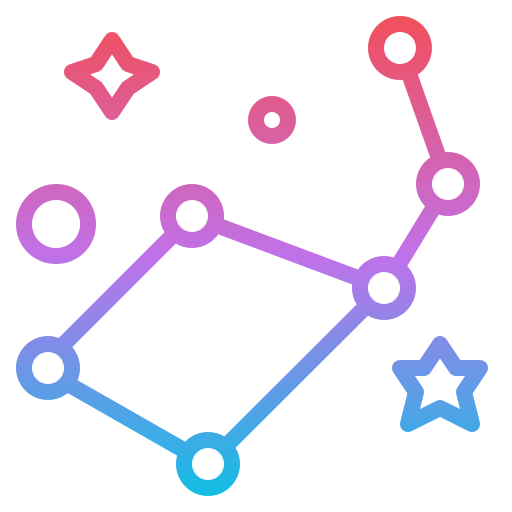 ursa maior Iconixar Gradient Ícone