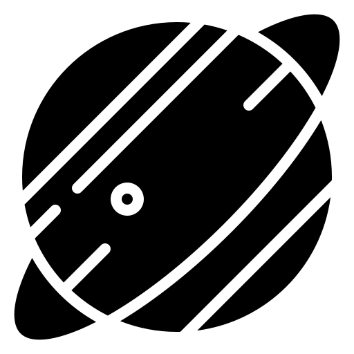 Уран Iconixar Glyph иконка