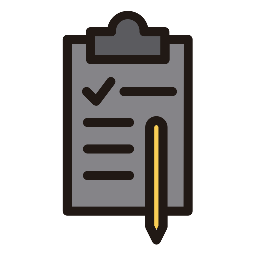 Checklist Generic Outline Color icon