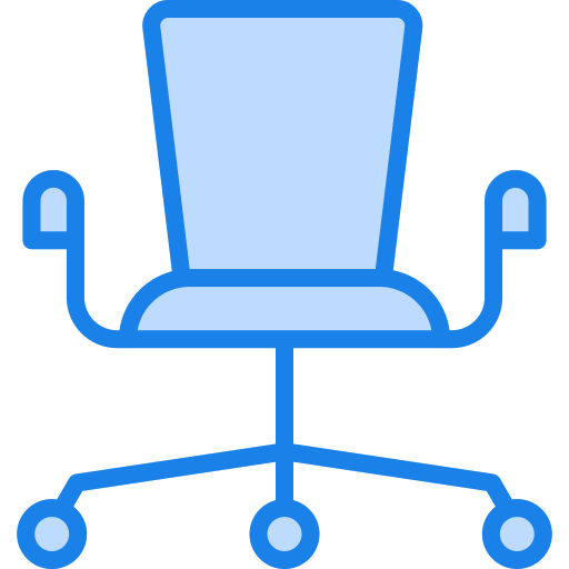 cadeira de escritório Generic Blue Ícone