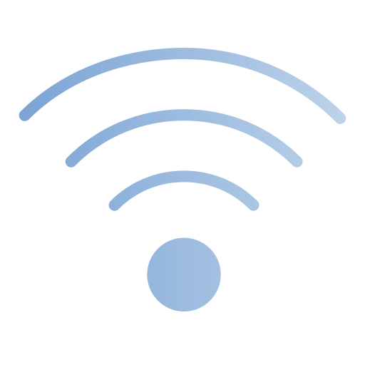 señal wifi Generic Flat Gradient icono