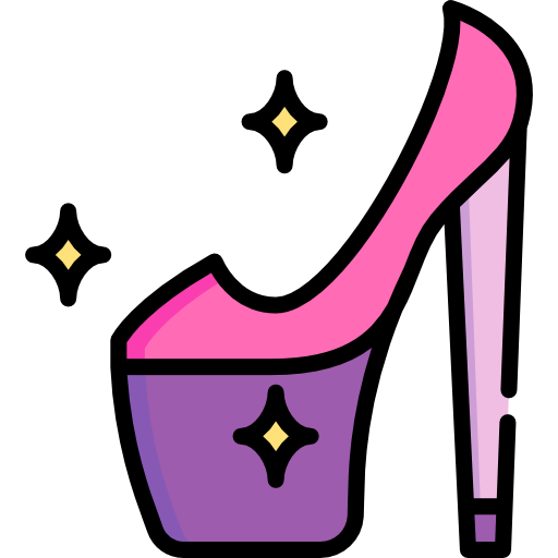 High heel Special Lineal color icon