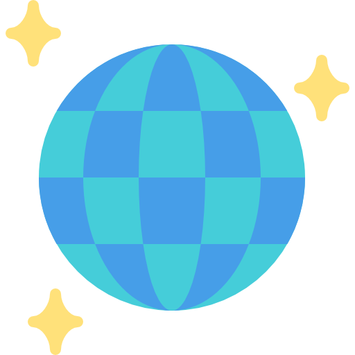 Disco ball Special Flat icon