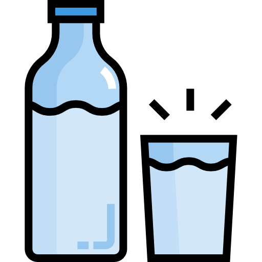 leche Detailed Straight Lineal color icono