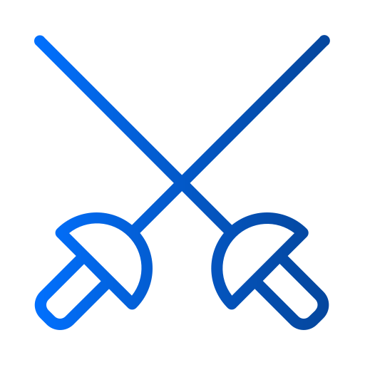 Fencing Generic Gradient icon