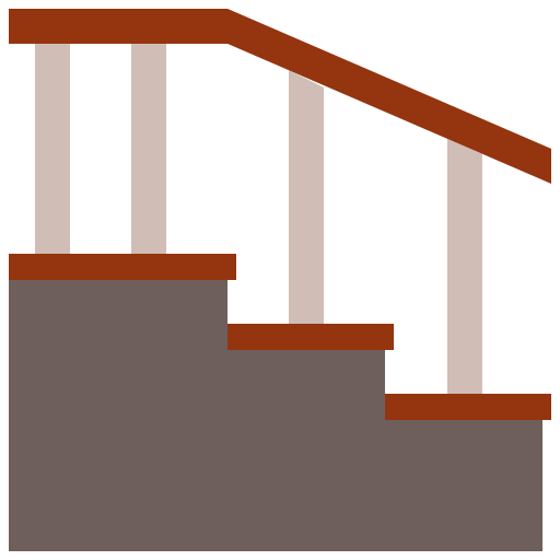 escalier Winnievizence Flat Icône