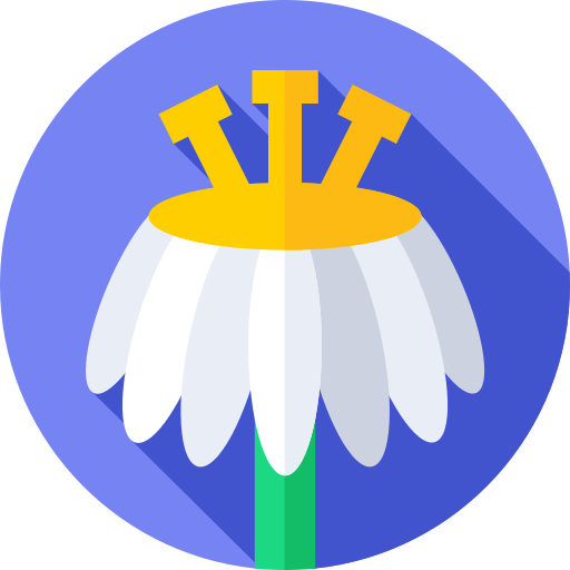 fiore Flat Circular Flat icona