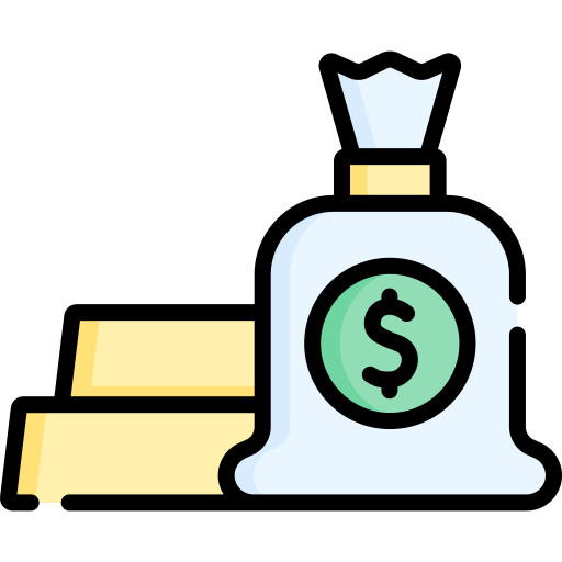 dinero en efectivo Special Lineal color icono