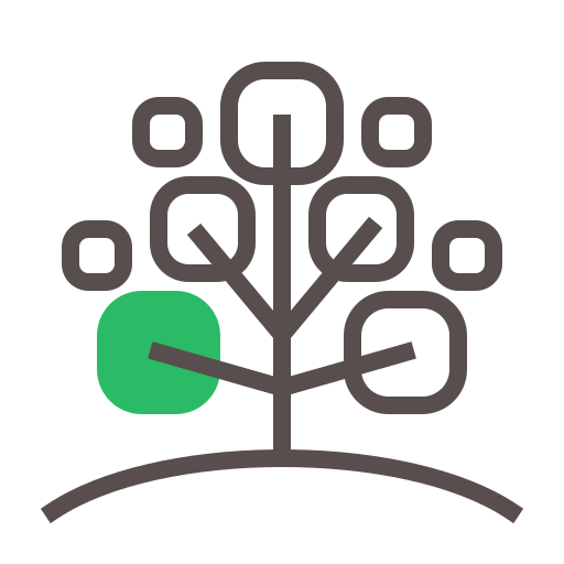 arbre Generic Fill & Lineal Icône