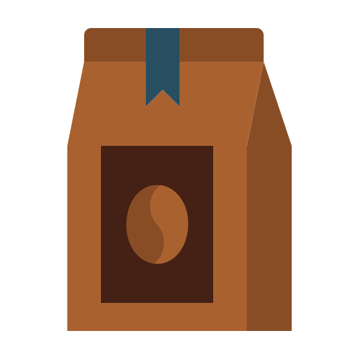 Coffee bag Generic Flat icon