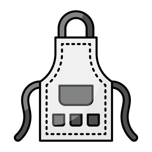 schürze Generic Outline Color icon